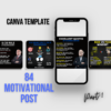 84 MOTIVATIONAL POST CANVA TEMPLATE