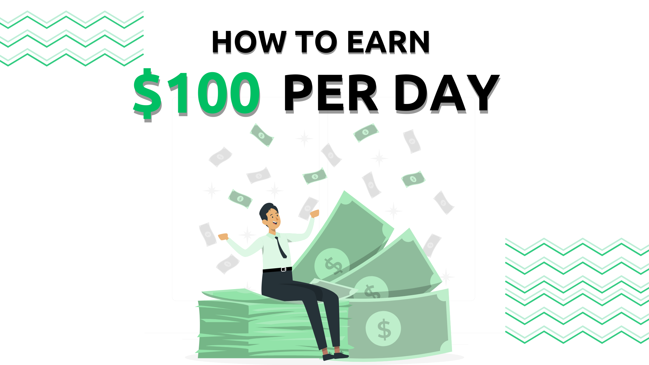 how to earn $100 per day